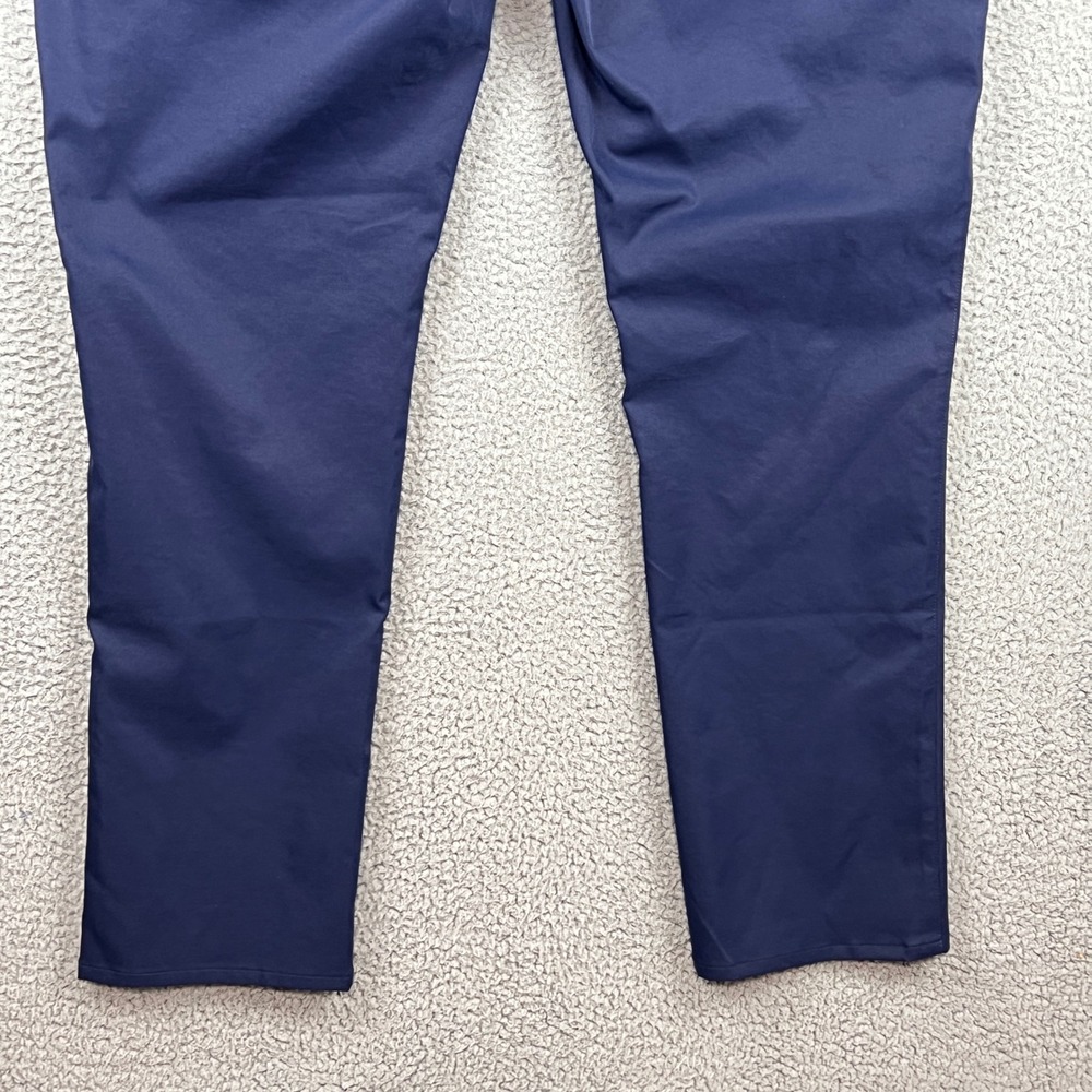 Peter Millar EB66 Performance Five-Pocket Pants Mens 40x32 Navy Blue ME0EB66FB - Picture 8 of 14